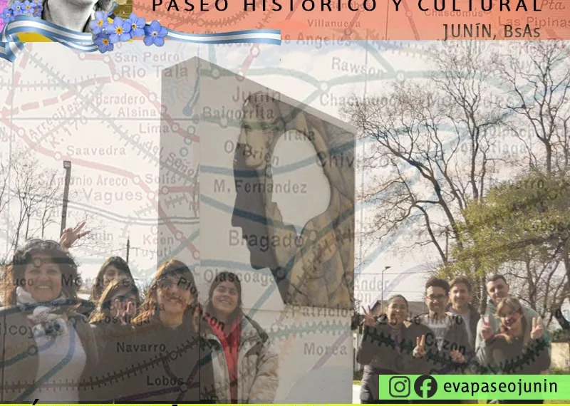 El paseo histórico y cultural “Eva, un sentimiento” se realiza este sábado