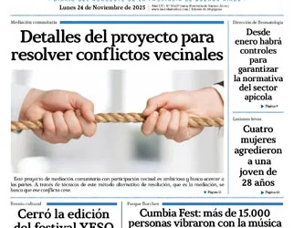 Lunes 24 de noviembre de 2025