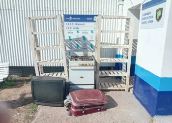 Campo La Cruz: detuvieron a dos sujetos y recuperaron elementos robados