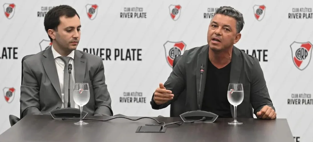 En la previa al superclásico, Di Carlo anunció la renovación de contrato de Gallardo