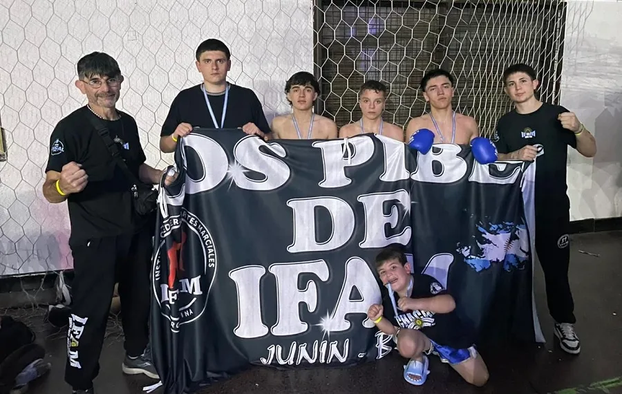 Kickboxing: IFAM Argentina tuvo un fin de semana lleno de acción en Pehuajó y América