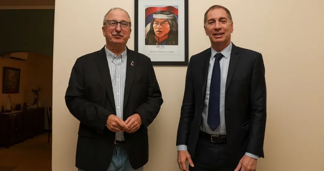 Santilli se reunió con Passalacqua, quien le planteó reclamos de Misiones, y seguirá con el jujeño Sadir