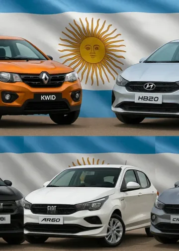 Los 5 autos más baratos de Argentina, con valor actualizado en diciembre 2025