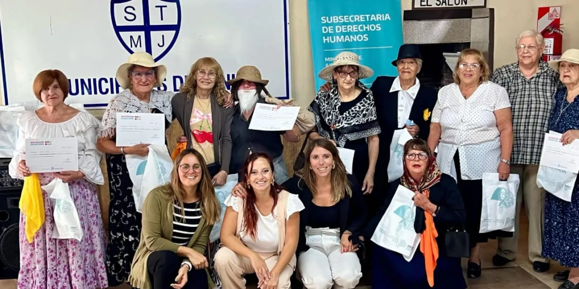 Se realizará la entrega de certificados y muestra de producciones del Programa “Mayores con Derechos”