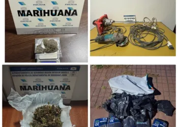 Intervención policial por delitos en varios puntos de la ciudad