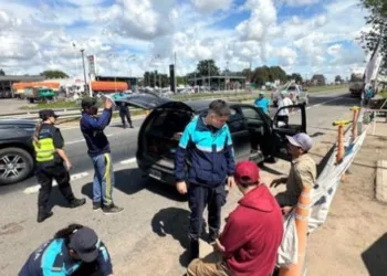 Secuestraron marihuana en un control vehicular sobre la RN 7