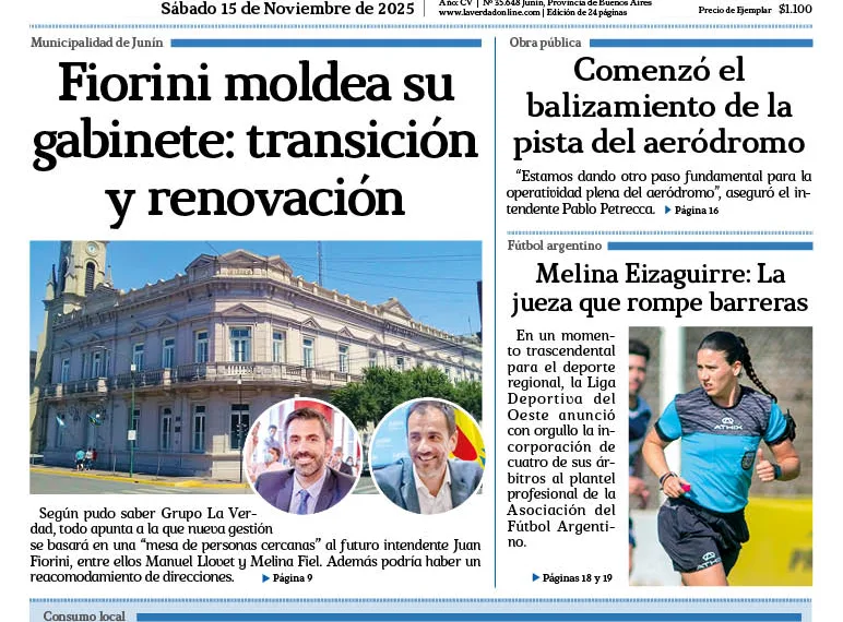 Sabado 15 de noviembre de 2025