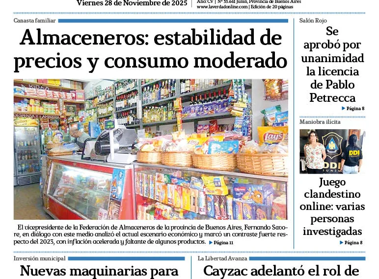 Viernes 28 de noviembre de 2025