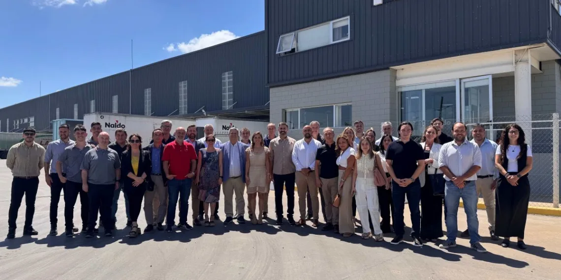 Encuentro Institucional en el Centro de Distribución de Naldo en Junín