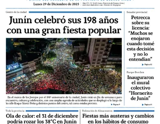 Lunes 29 de diciembre de 2025