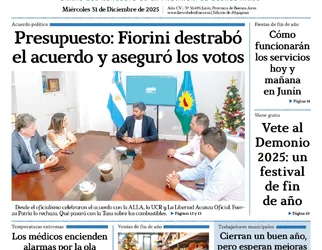 Miércoles 31 de diciembre de 2025
