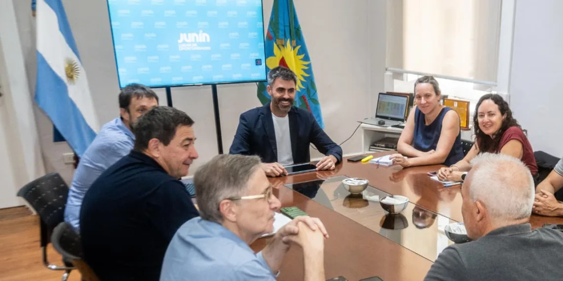 Fiorini mantuvo las primeras reuniones de Gabinete