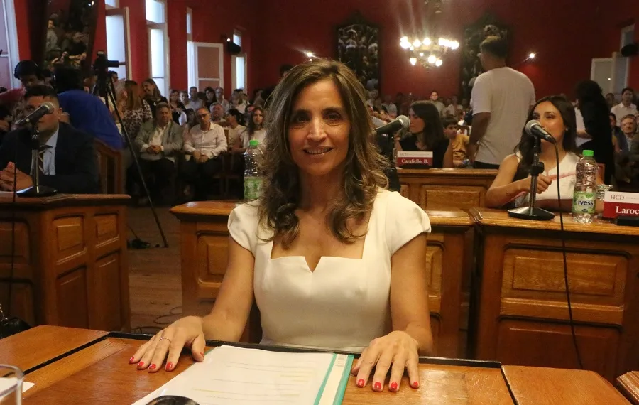 El discurso de Agustina De Miguel al asumir la presidencia del Concejo Deliberante