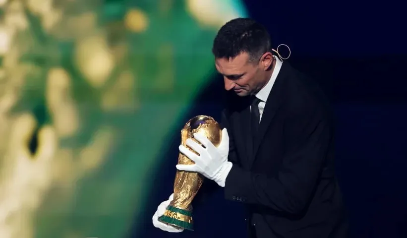 Lionel Scaloni, en el podio de los mejores entrenadores del mundo
