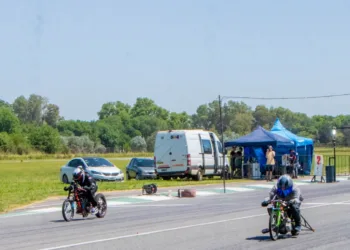El autódromo de Junín volvió a recibir una multitud en un evento de picadas