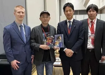 Milei envió copias de sus libros a representantes del Partido de la Restauración de Japón