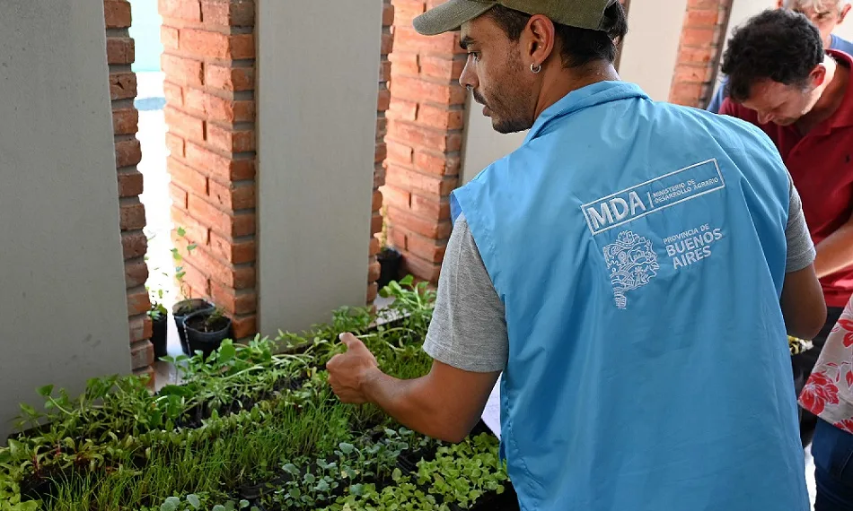 Avanza el Programa Huerta Urbana Bonaerense