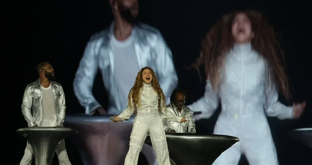 Shakira homenajeó a Gustavo Cerati en su primer show en Vélez