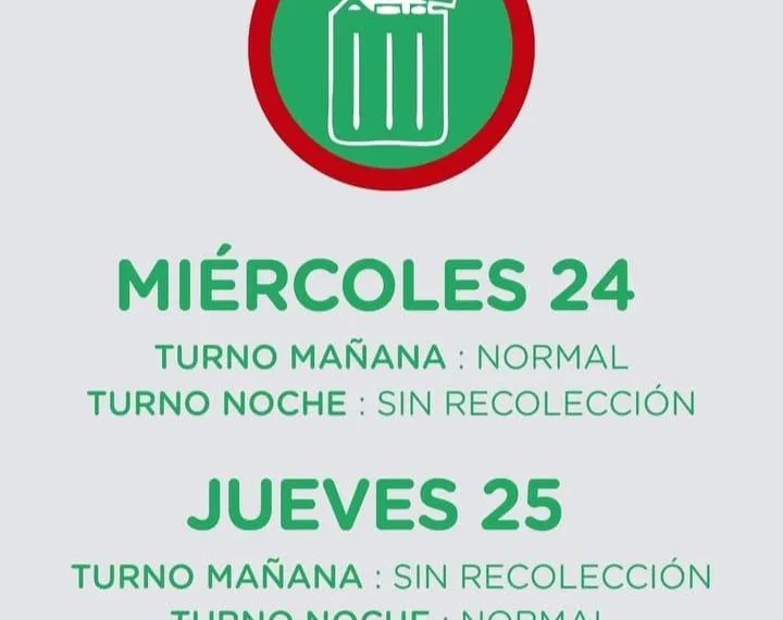 Cómo será el funcionamiento de servicios durante las fiestas de fin de año en Junín
