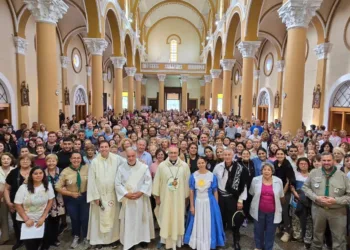 Se realizó la caminata desde la Laguna a San Ignacio por el Día de la Virgen