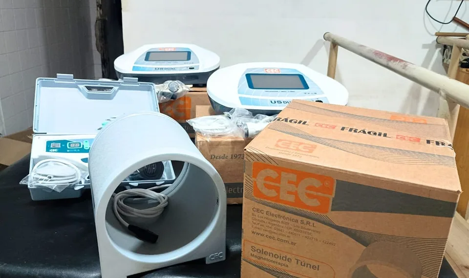 Equipo de magnetoterapia para el HIGA