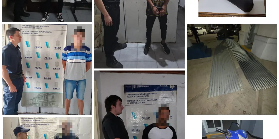 Aprehensiones en distintos operativos durante el fin de semana en Junín