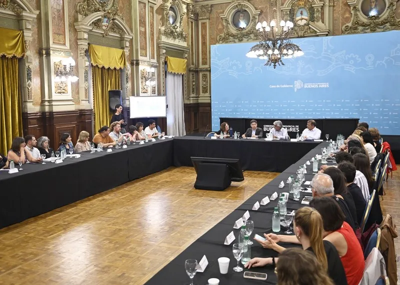 Kicillof encabezó una reunión para la Prevención y Erradicación del Trabajo Infantil