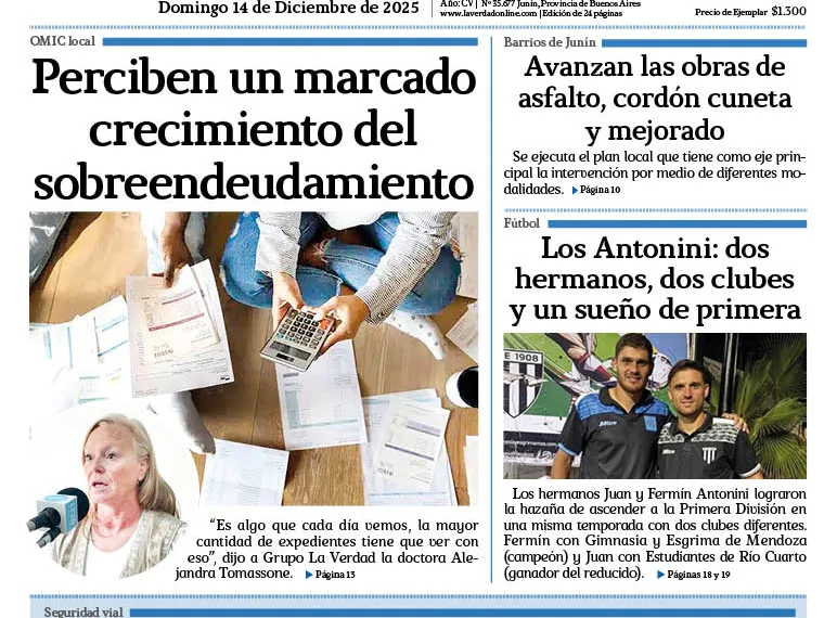 Domingo 14 de diciembre de 2025
