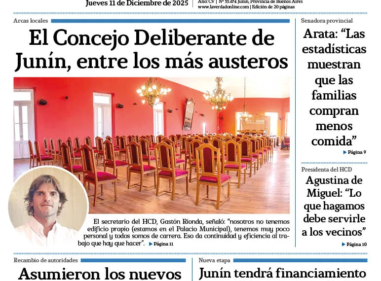 Jueves 11 de diciembre de 2025