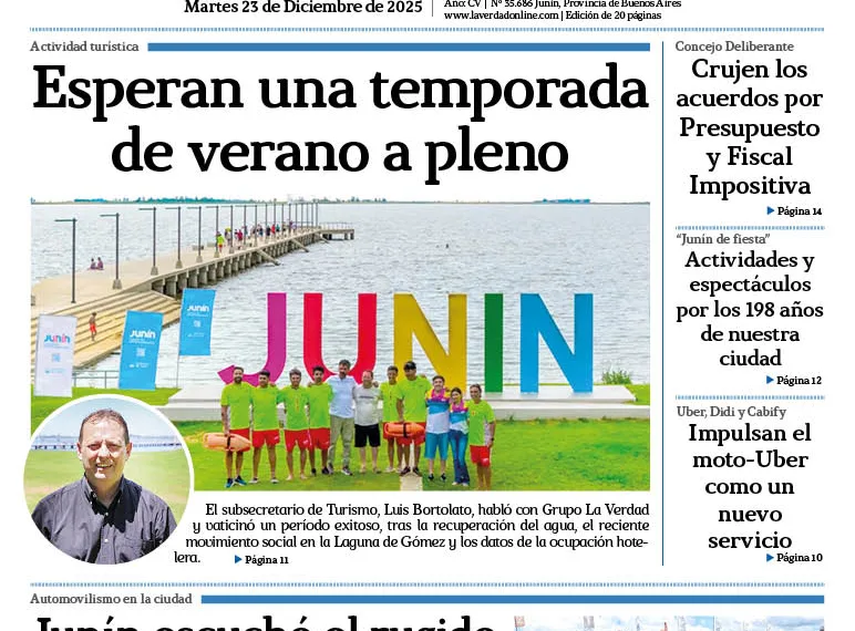 Martes 22 de diciembre de 2025