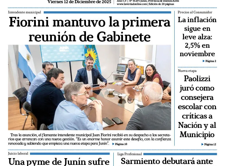 Viernes 12 de diciembre de 2025