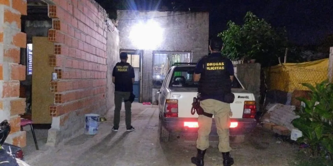 Detuvieron a un hombre por venta de drogas en barrio Progreso