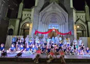 Espectáculo de patín en la Parroquia San Ignacio