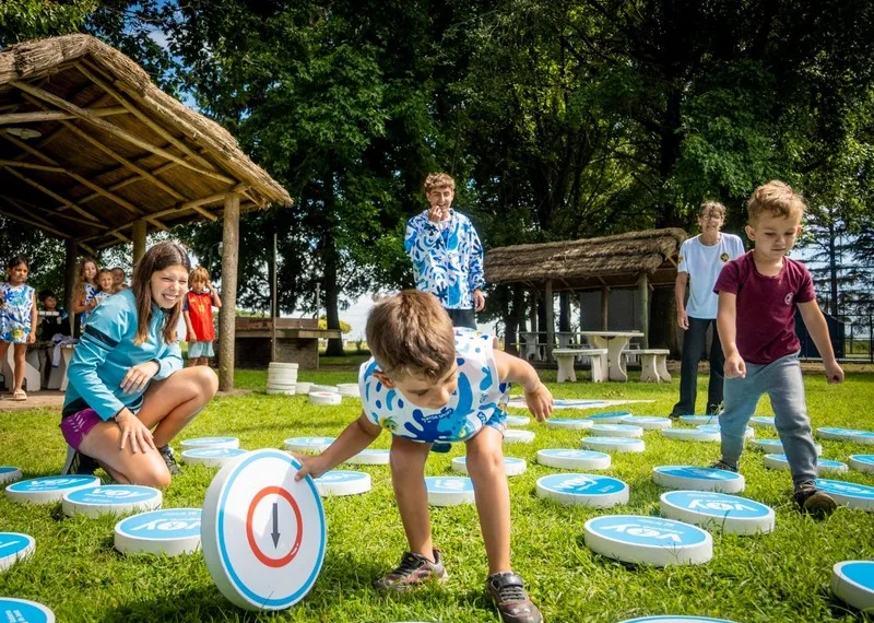 “Voy Seguro” en la colonia de verano del Club Banco Nación