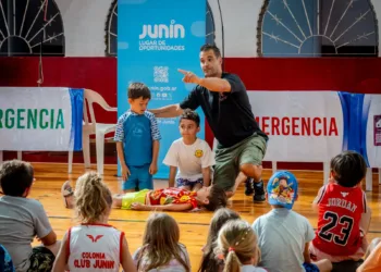 Se capacitaron unos 50 niños en RCP y primeros auxilios