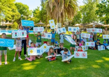 Colonias de verano: comenzó la campaña de educación vial