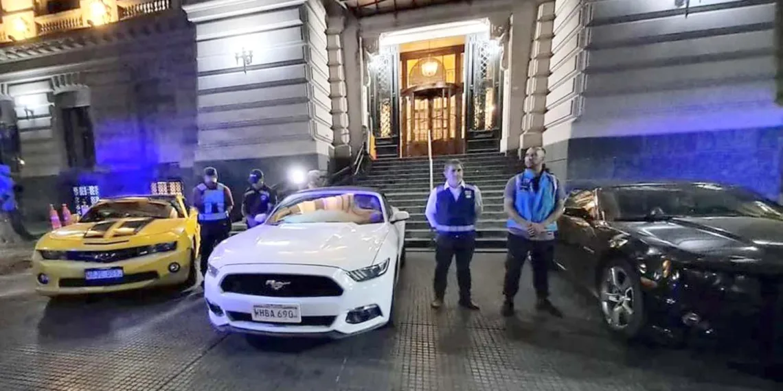 Cayó una banda que contrabandeaba autos de lujo y los alquilaba a artistas
