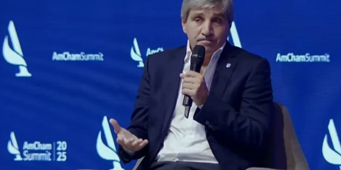 Caputo sostuvo que el programa económico del Gobierno “es el camino para terminar con la inflación»