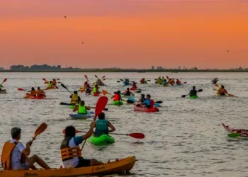 Se realiza hoy la primera kayakeada del 2026