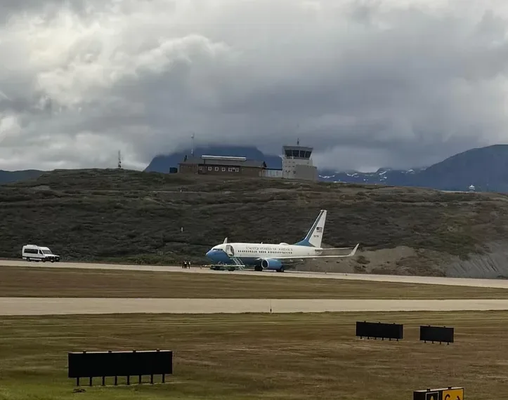 Avión del Departamento de Defensa de Estados Unidos aterrizó en Ushuaia