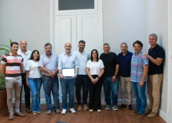 Reconocimiento a Pablo Torres por sus 10 años al frente de Grupo Servicios Junín