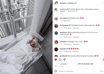 Cami Homs compartió las primeras imágenes de Aitana