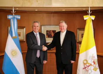 Quirno se reunió con el Nuncio Apostólico de Argentina