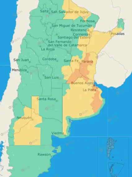 Sigue la alerta naranja por calor extremo en Buenos Aires y otras 11 provincias: qué dice el informe