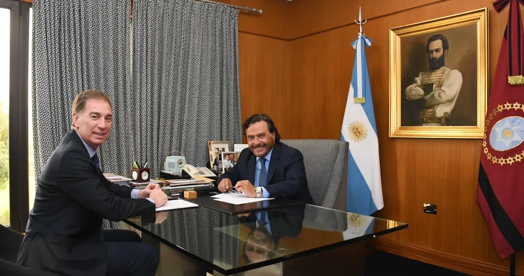 Sáenz pidió a Santilli más certezas sobre las obras de infraestructura para Salta