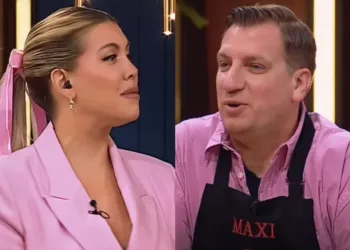 El picante pase de facturas en italiano entre Wanda Nara y Maxi López