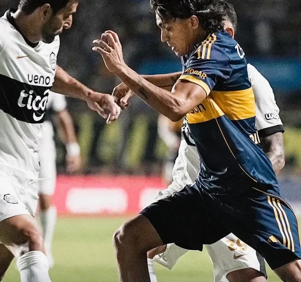 Boca reaccionó, lo dio vuelta ante Olimpia y cerró el amistoso con carácter