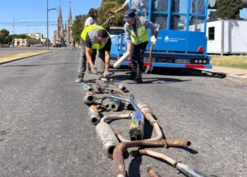 En Luján compactaron 508 caños de escape antirreglamentarios