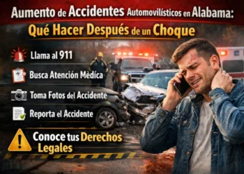 Aumento de Accidentes Automovilísticos en Alabama: Qué Hacer Después de un Choque