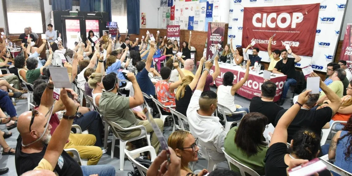 CICOP aceptó la propuesta paritaria y adhirió a un plan de lucha contra la reforma laboral